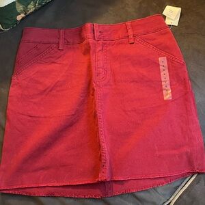 Gap stretch mini skirt size 6